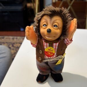 Steiff Mecki Doll. Original tags and button. Perfect condition. Made in Germany